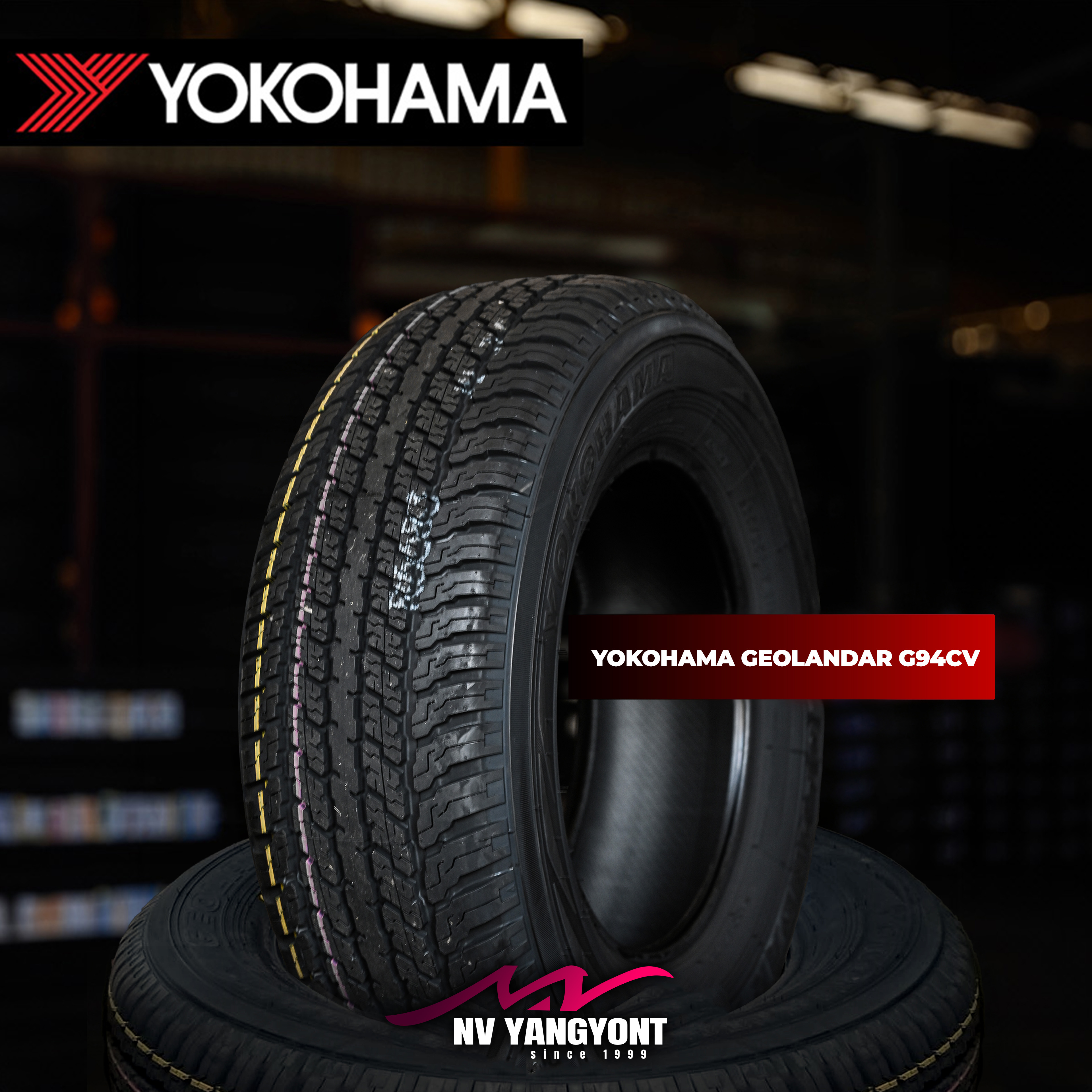 [3แถม1] 265/65R17	112S GEOLANDAR G94CV