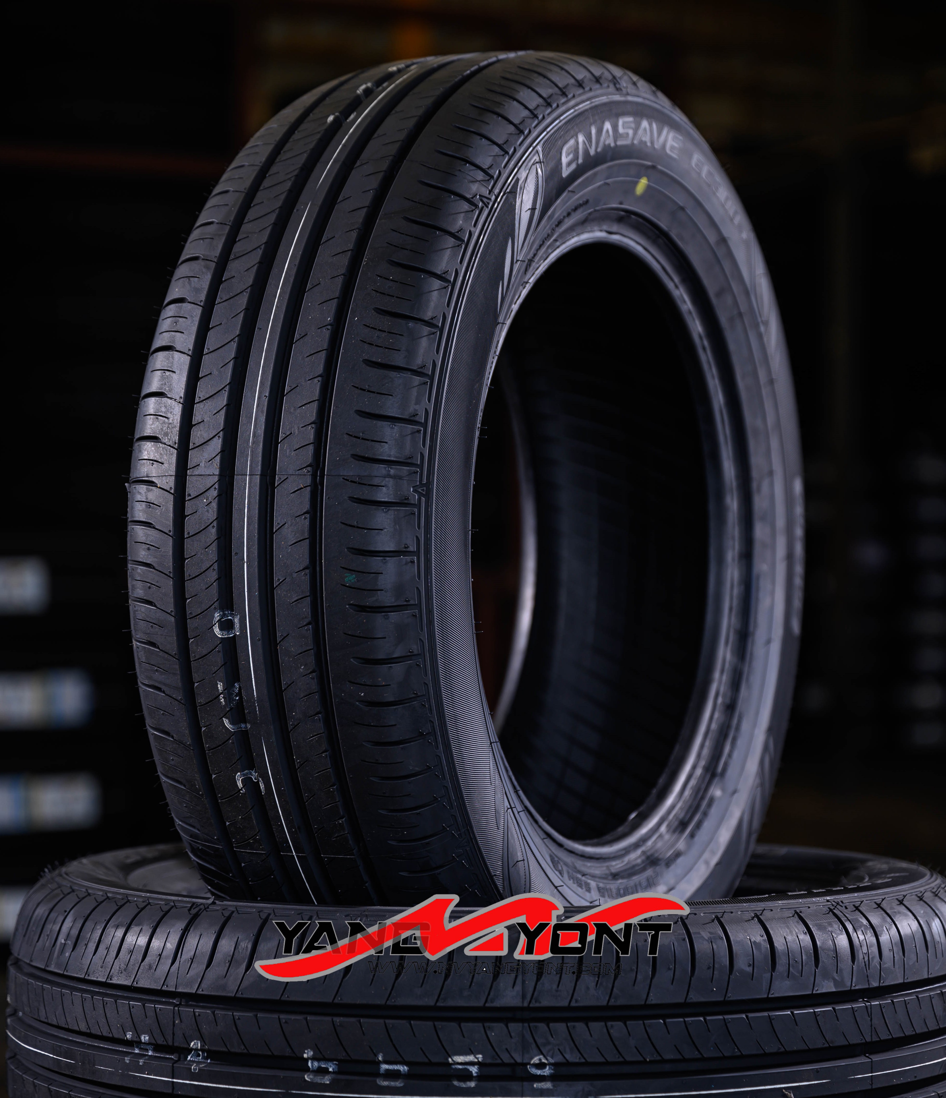 (โปรโมชั่นซื้อ 3แถม1 ฟรี) 195/55R15 ENASAVE EC300+