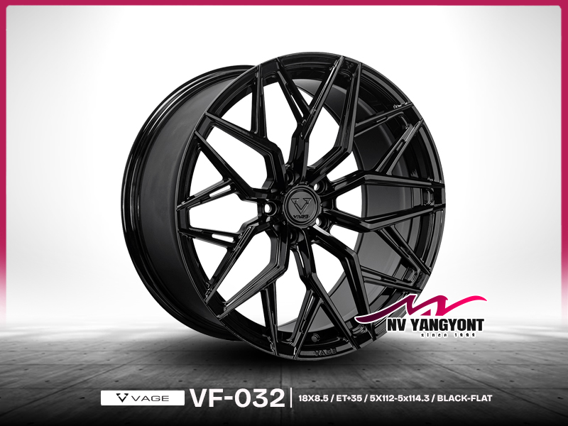 VF-032 | สี BLACK FLAT