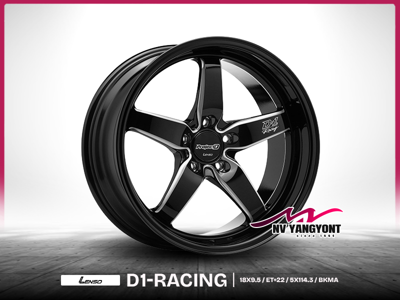 D1-RACING | สี BKMA (F/R)